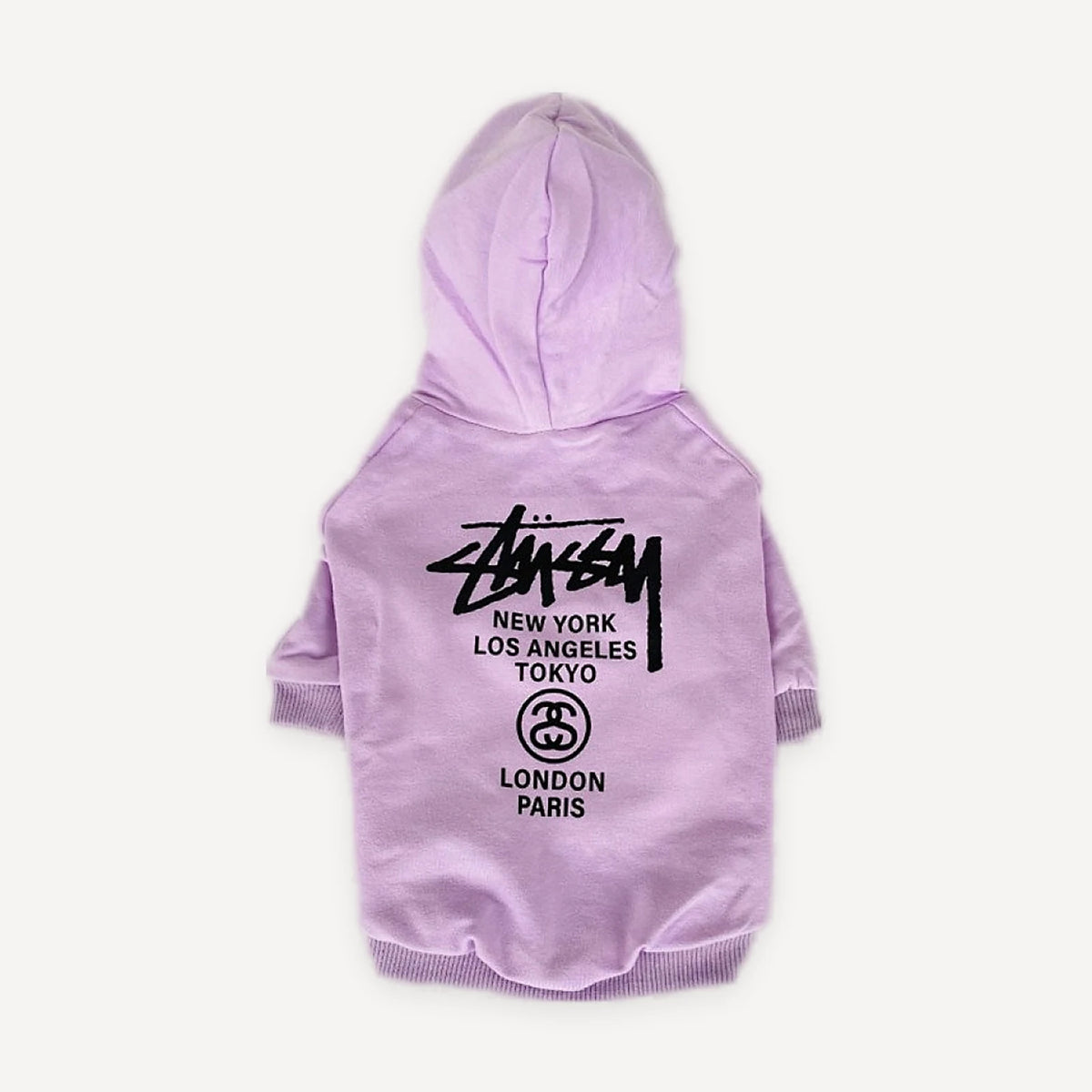 Scruffy World Tour dog hoodie view 7