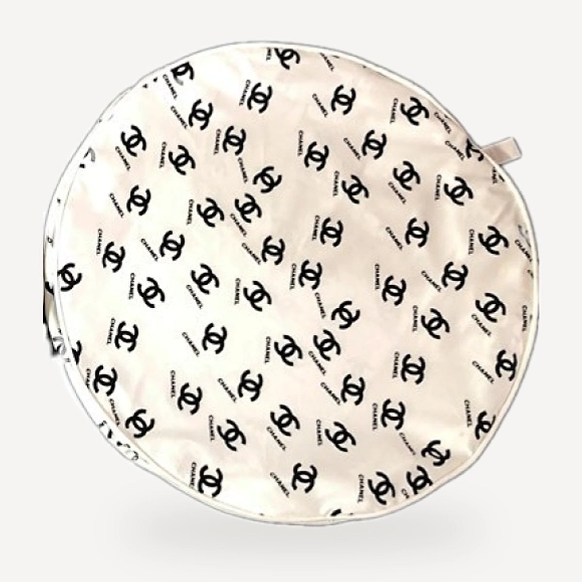 Logo Round Dog dog mat inspired by Chanel view 2
