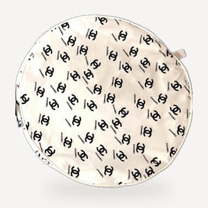 Logo Round Dog dog mat inspired by Chanel view 2