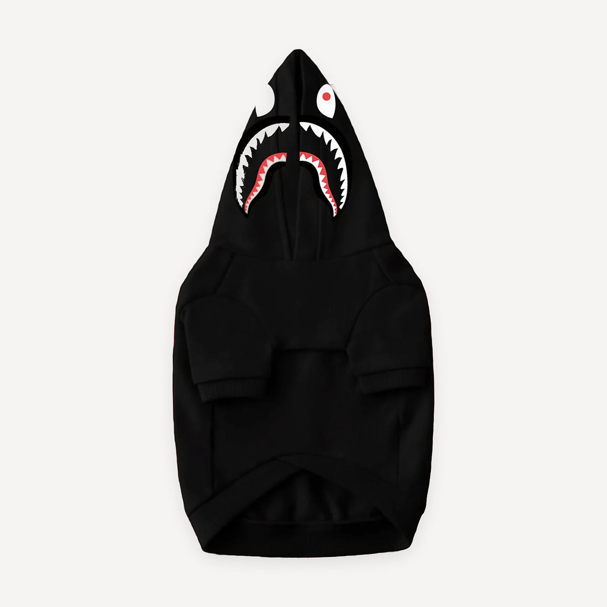 Shark Hood Dog dog hoodie inspired by BAPE view 8