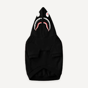 Shark Hood Dog dog hoodie inspired by BAPE view 8