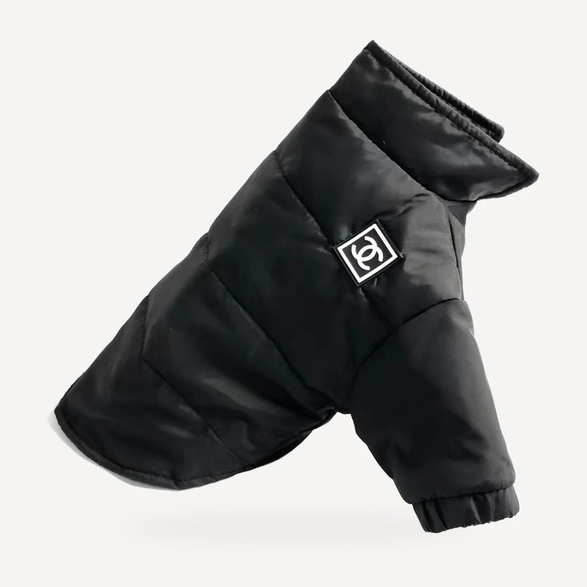 Chewnel Black Puffer Jacket product view