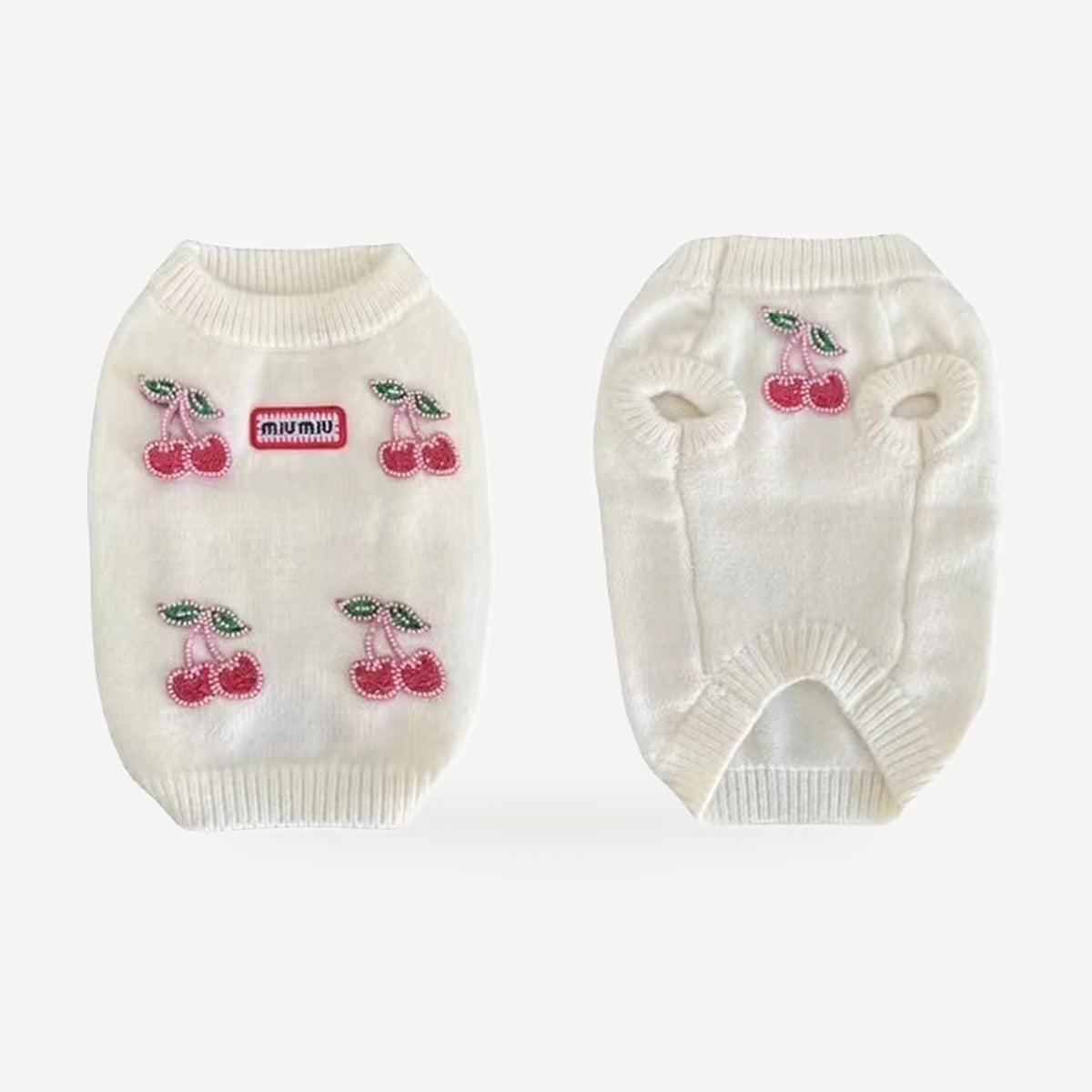 Mutt Mutt Cherry Sweater product view