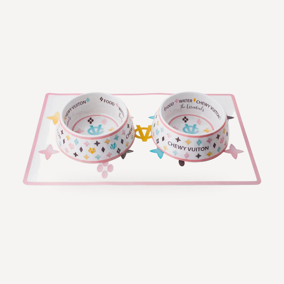 Chewy V Pastel Feeding Mat product view