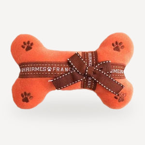 Luggage Plush Toy dog set inspired by Hermes