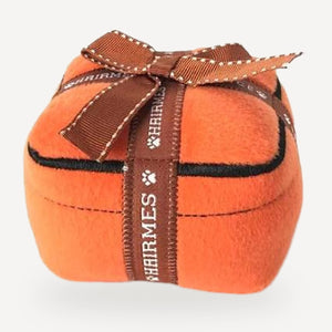 Luggage Plush Toy dog set inspired by Hermes view 3