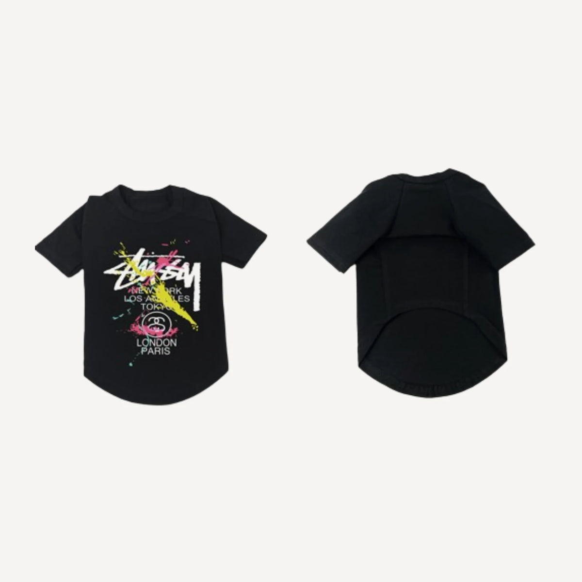 City dog tee inspired by Anti Social Social Club