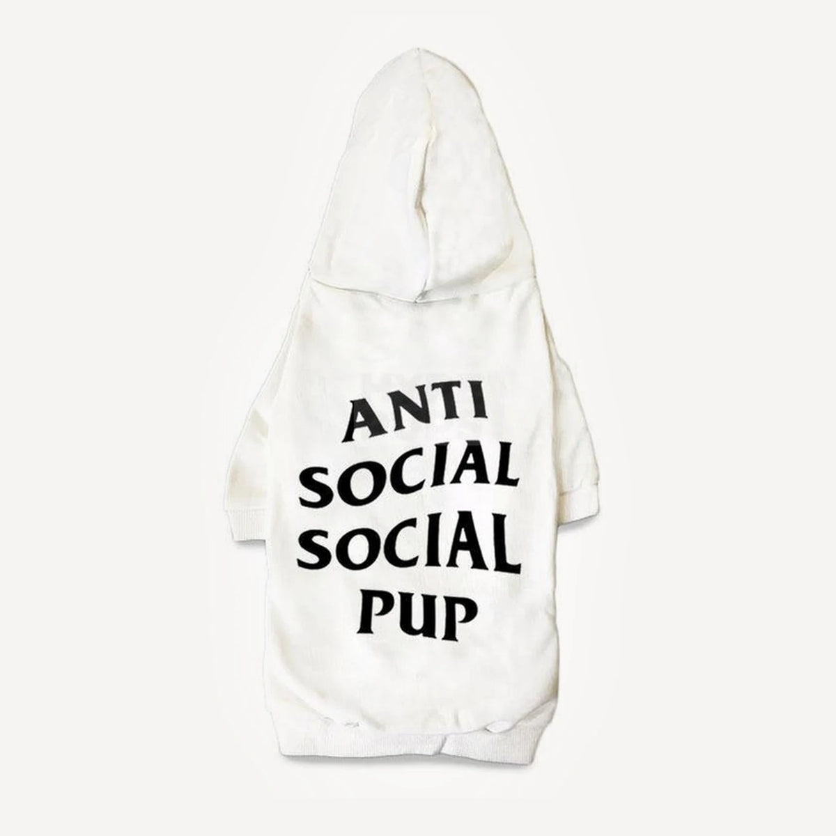 dog hoodie inspired by Anti Social Social Club