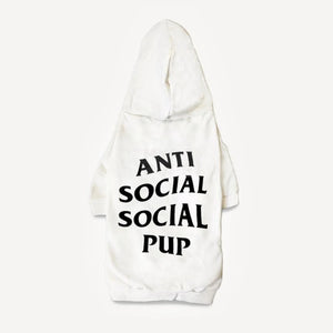 dog hoodie inspired by Anti Social Social Club