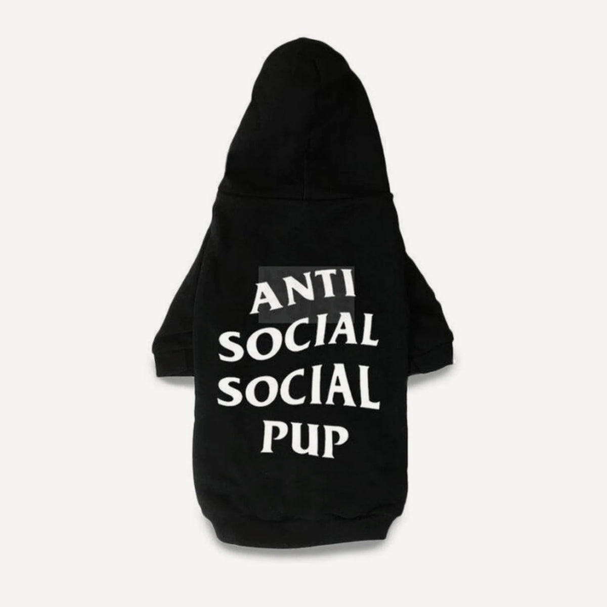 dog hoodie inspired by Anti Social Social Club view 2