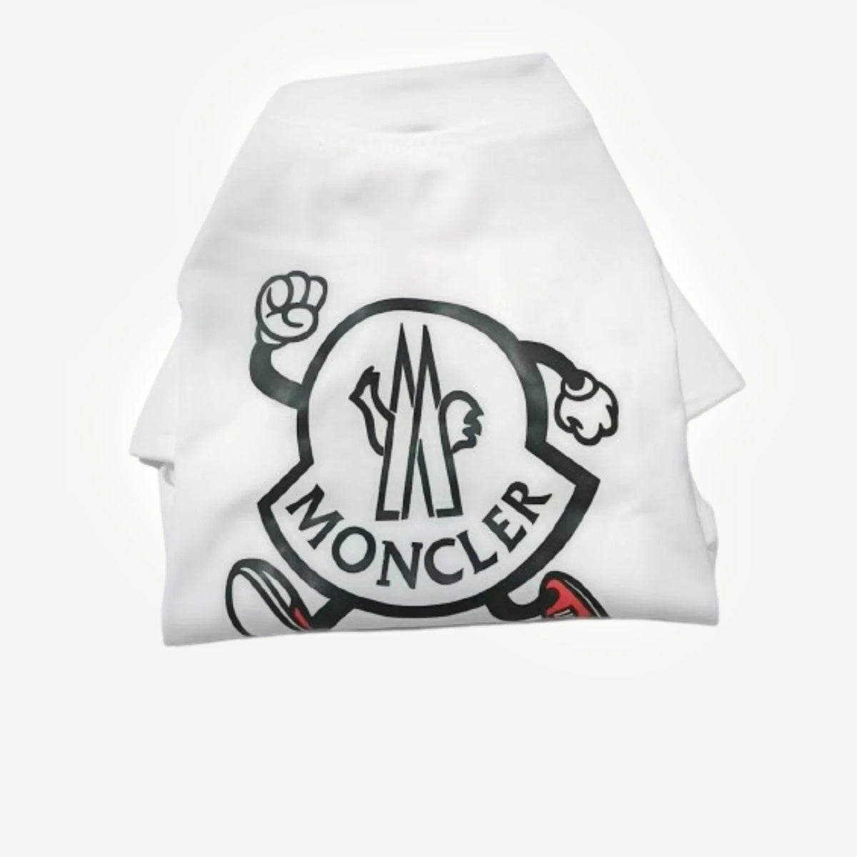 Classic dog tee inspired by Moncler view 4