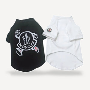 Classic dog tee inspired by Moncler view 5