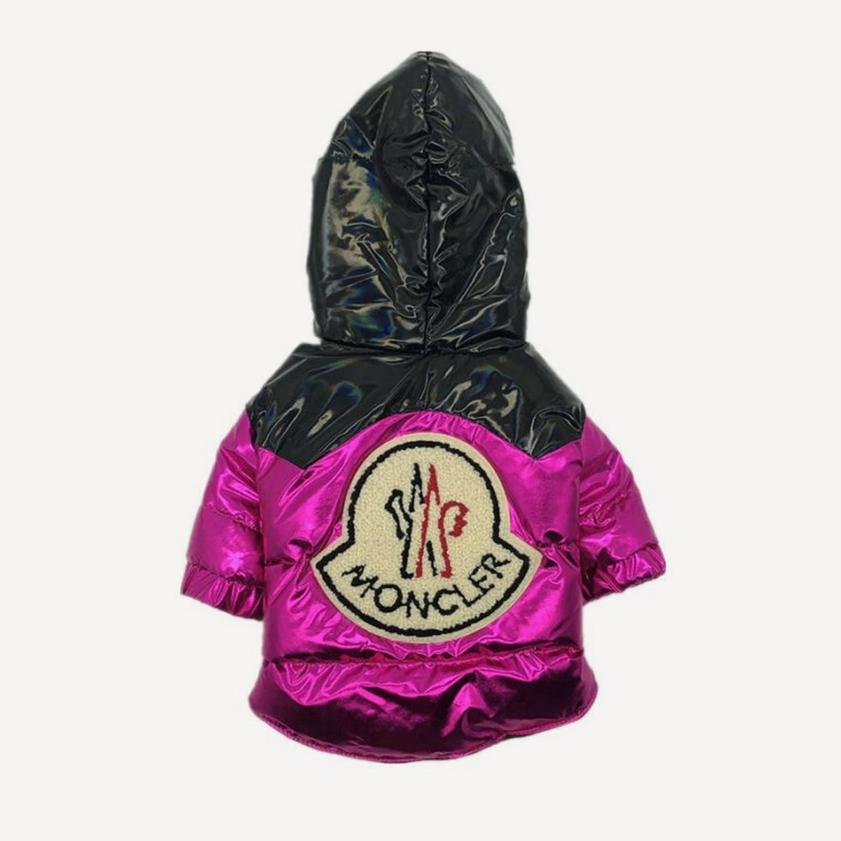 Puffer dog jacket inspired by Moncler view 6