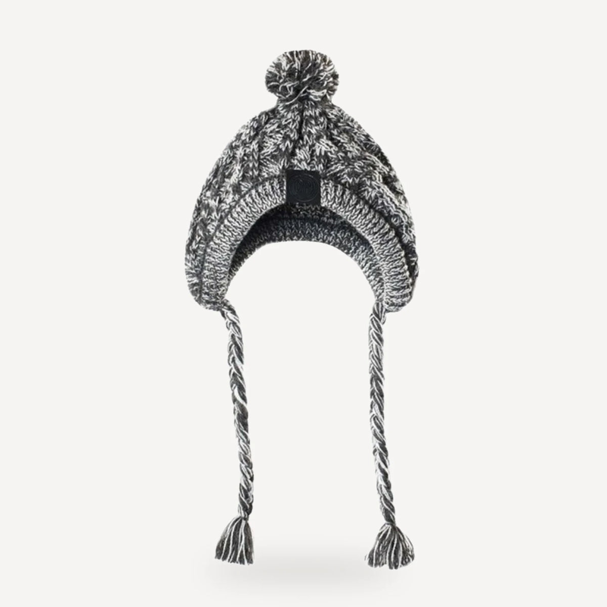 Cable Knit Pom Winter Dog dog hat view 5