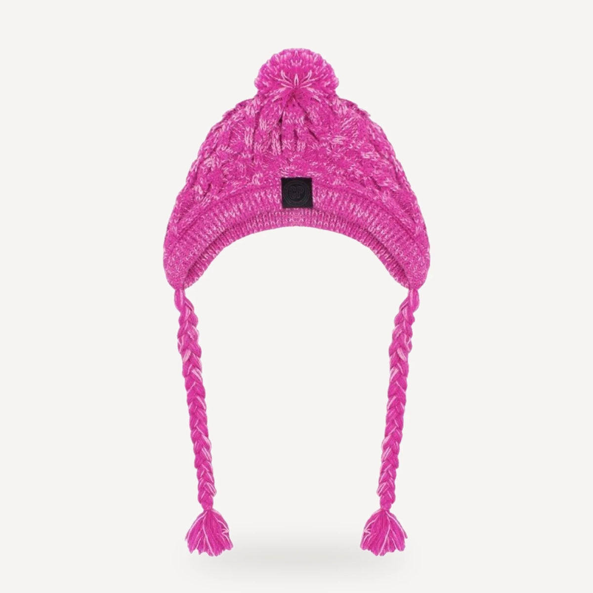 Cable Knit Pom Winter Dog dog hat view 6