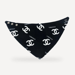 dog bandana inspired by Chanel