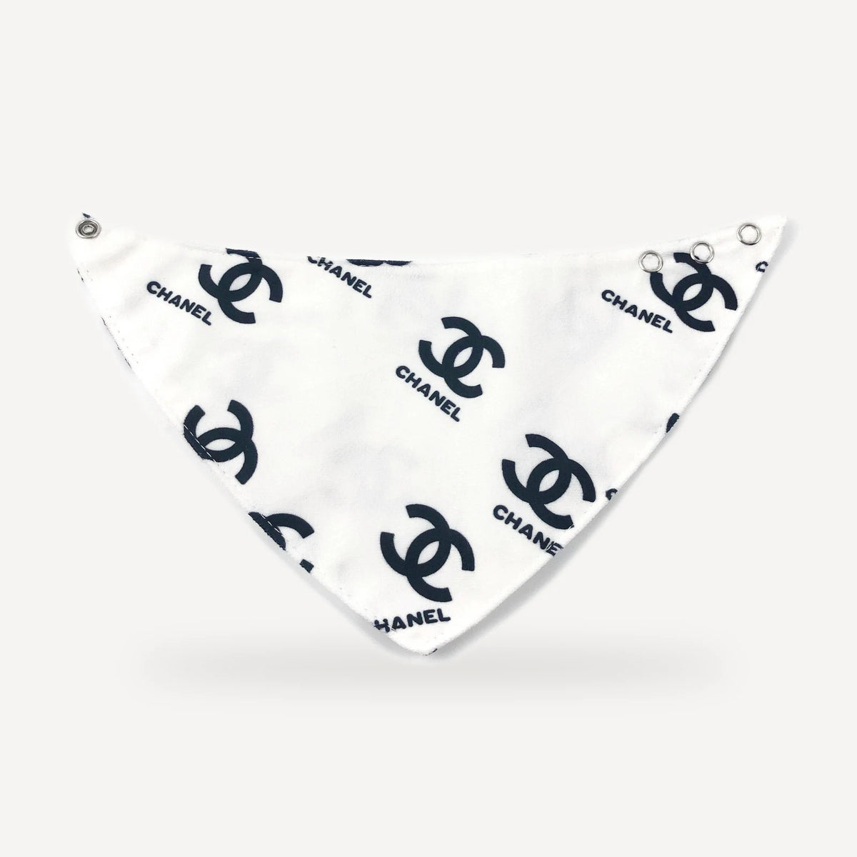 dog bandana inspired by Chanel view 3