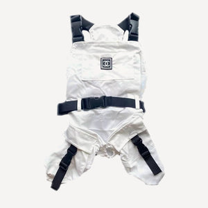 Buckle dog overalls inspired by Chanel view 5