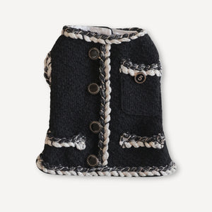 Chain Trim dog vest inspired by Chanel view 5