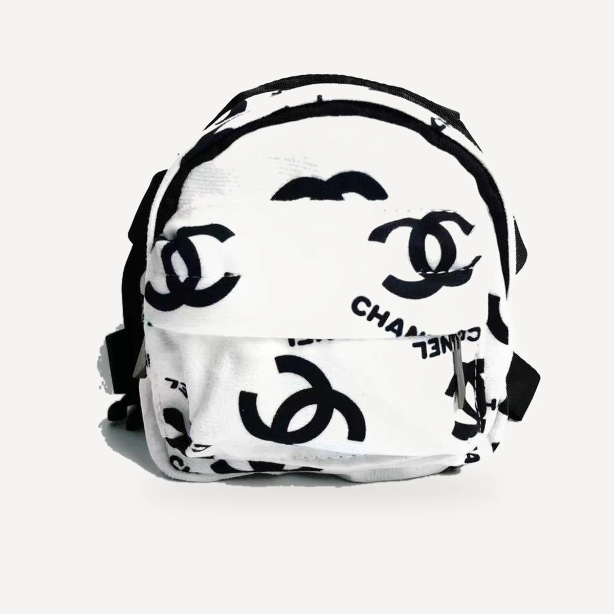 Logo Dog dog backpack inspired by Chanel view 2