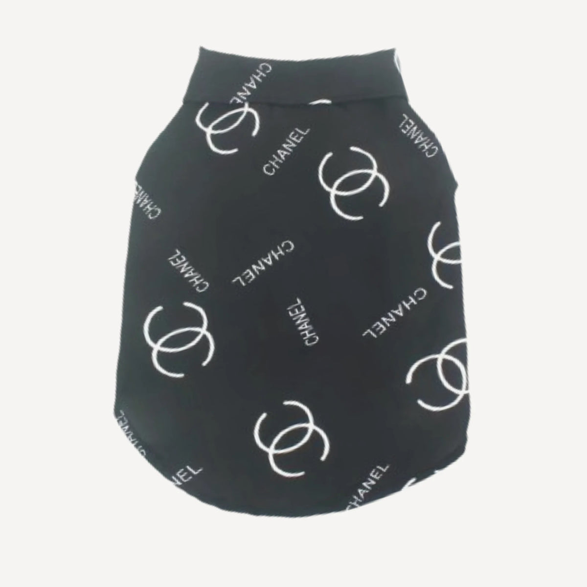 Polo dog shirt inspired by Chanel