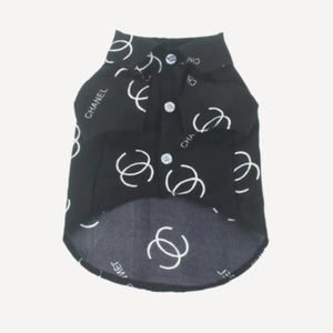 Polo dog shirt inspired by Chanel view 2