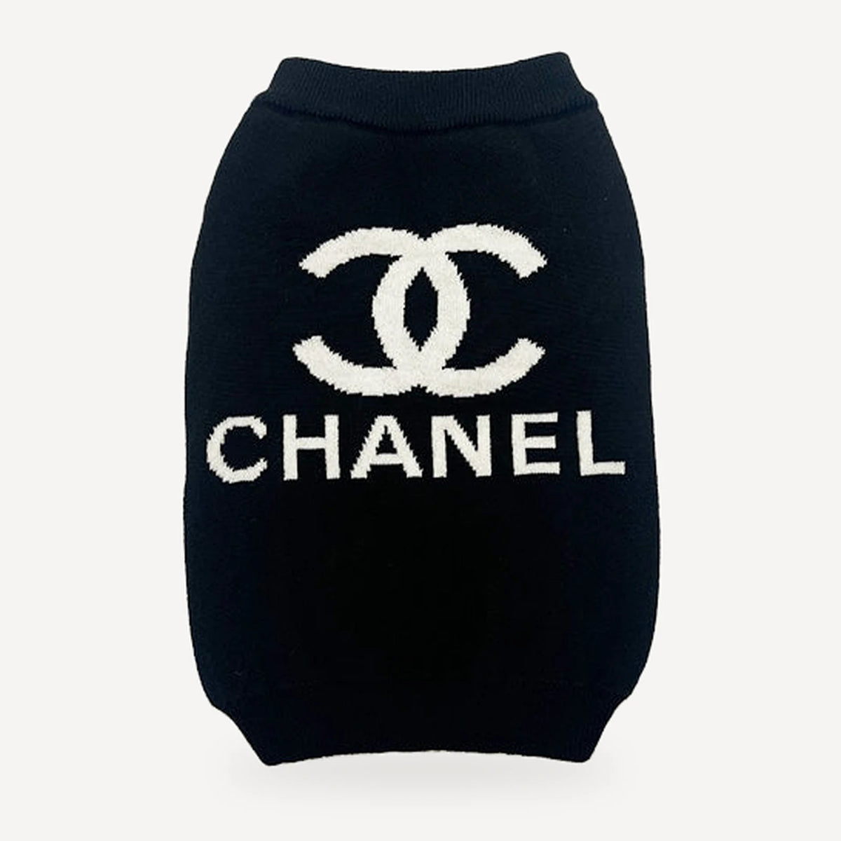 Winter Wags dog sweater inspired by Chanel view 6
