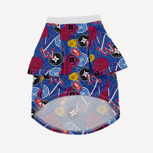 All Over dog tee inspired by Louis Vuitton view 4