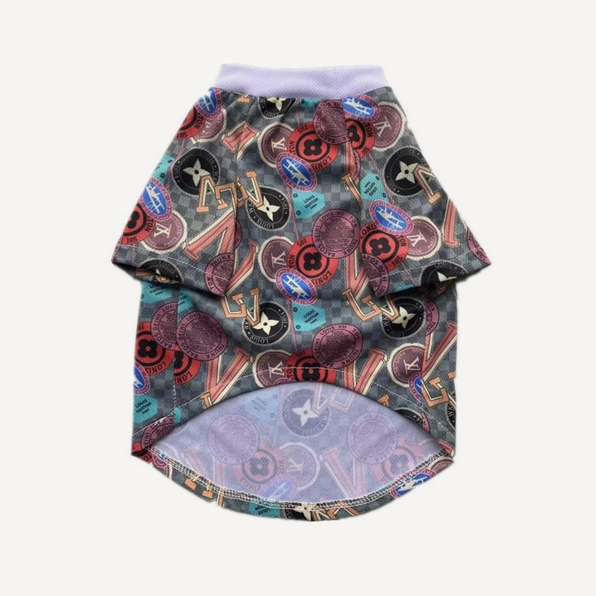 All Over dog tee inspired by Louis Vuitton view 6