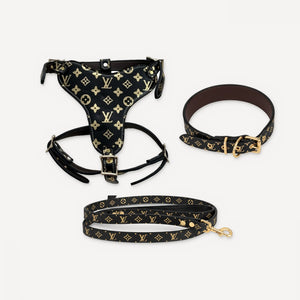 Atelier Leather Walking dog set inspired by Louis Vuitton view 15