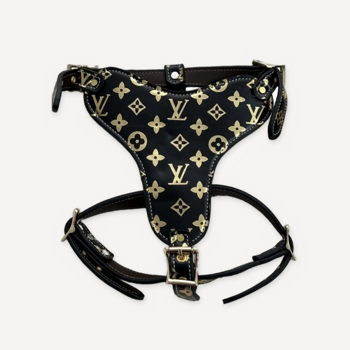 Atelier Leather Walking dog set inspired by Louis Vuitton view 7