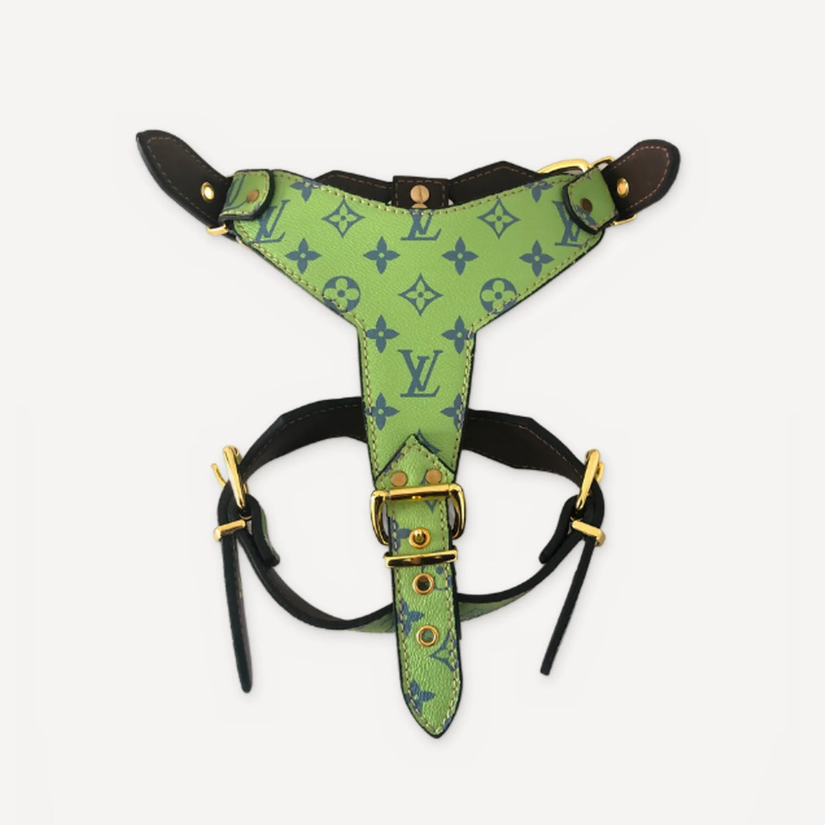Atelier Leather Walking dog set inspired by Louis Vuitton view 10