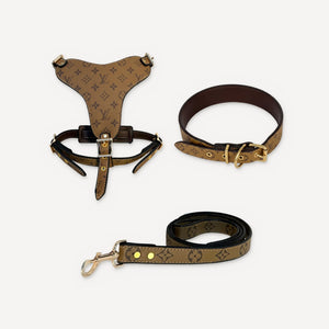 Atelier Leather Walking dog set inspired by Louis Vuitton view 22