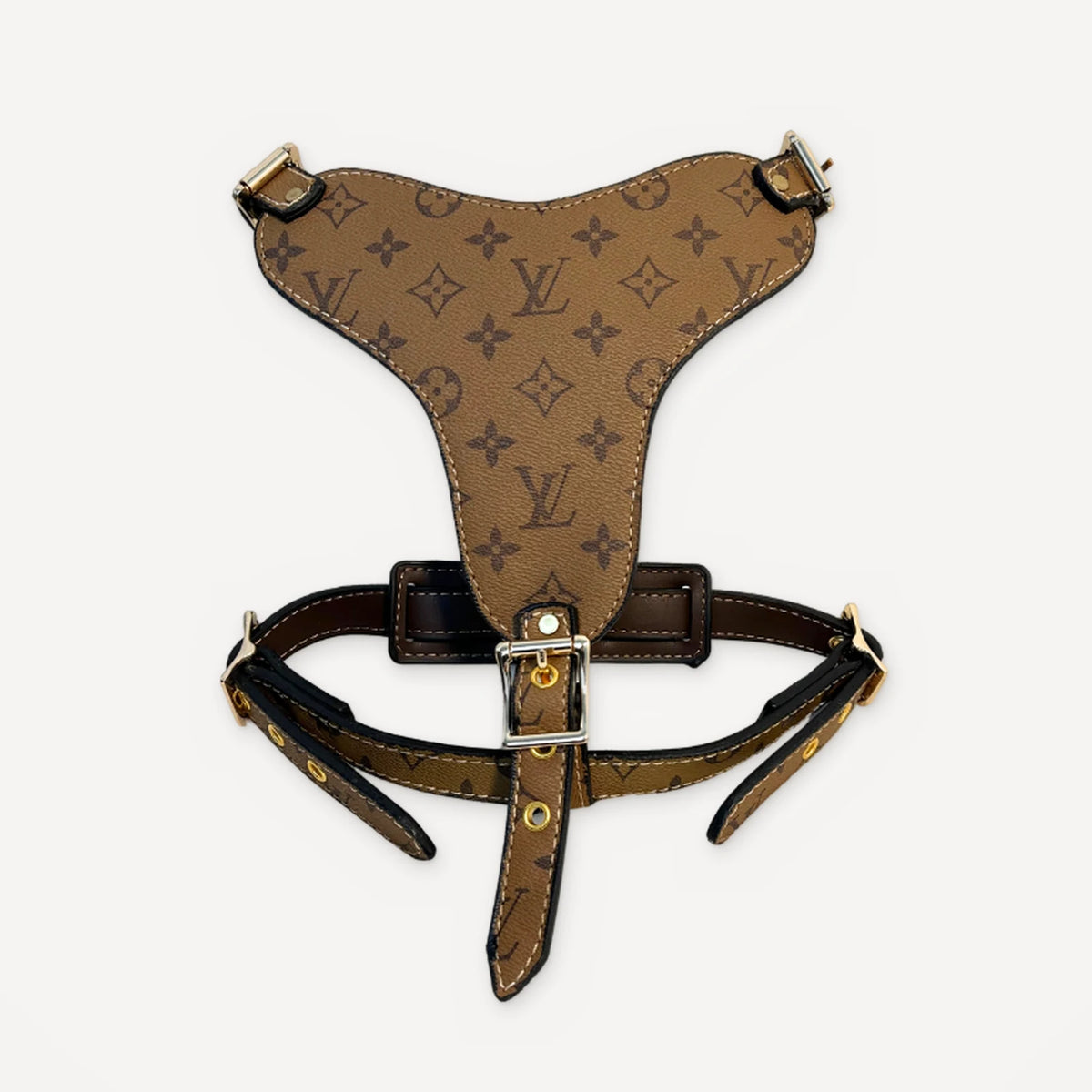 Atelier Leather Walking dog set inspired by Louis Vuitton view 12