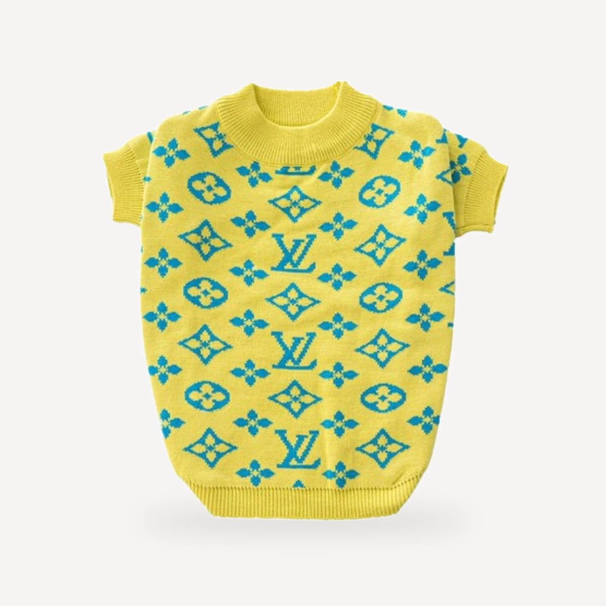 Citrus dog sweater inspired by Louis Vuitton view 5