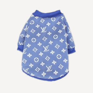 Jacquard dog sweatshirt inspired by Louis Vuitton view 7