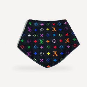 Monogram dog bandana inspired by Louis Vuitton view 2