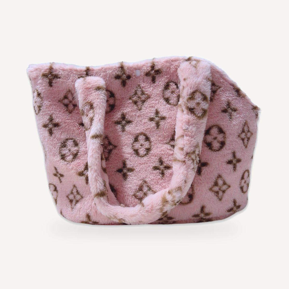 Monogram Plush dog carrier inspired by Louis Vuitton view 8