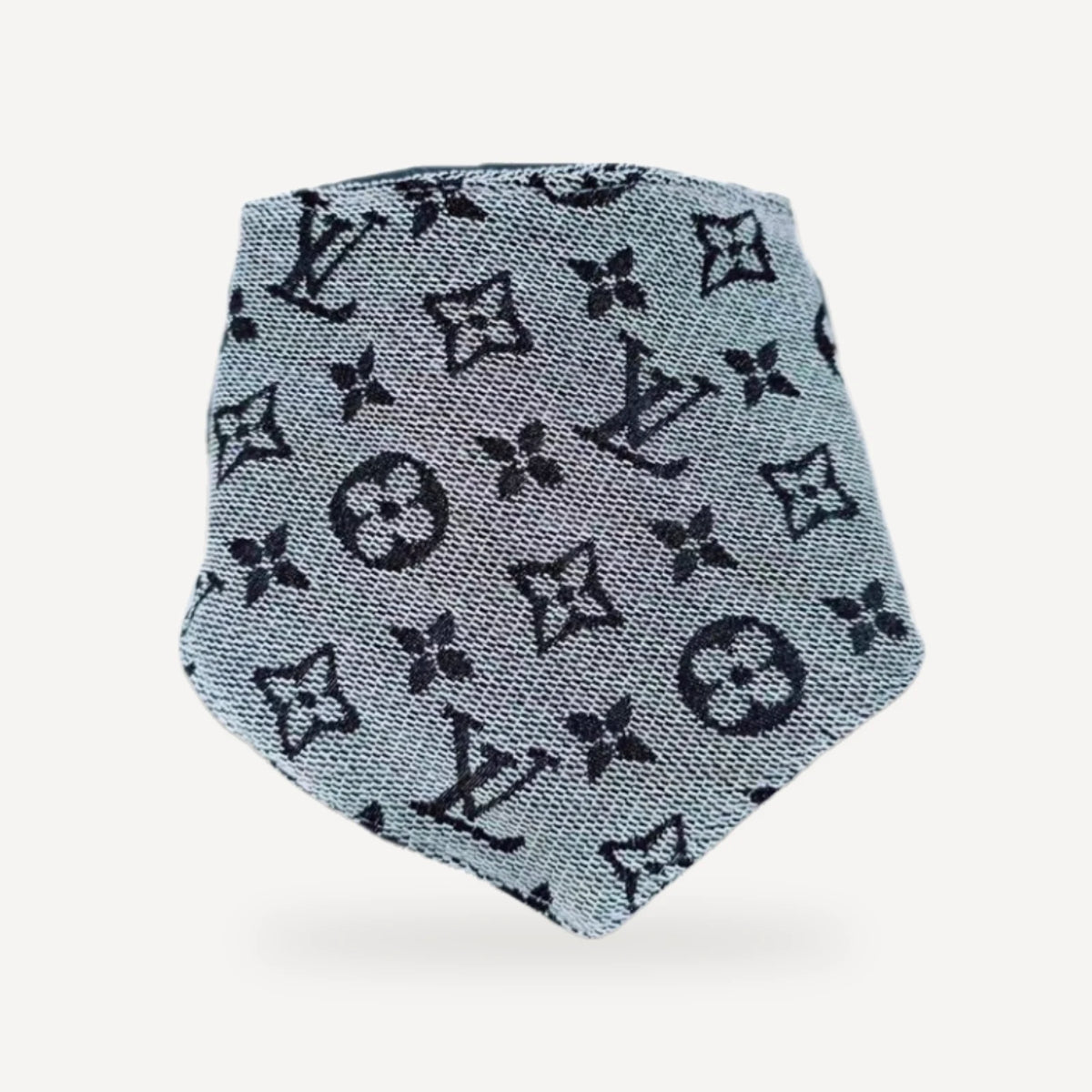 Monogram Triangle dog bandana inspired by Louis Vuitton view 5