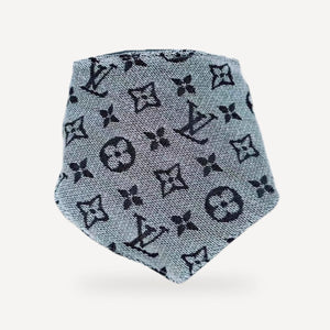 Monogram Triangle dog bandana inspired by Louis Vuitton view 5