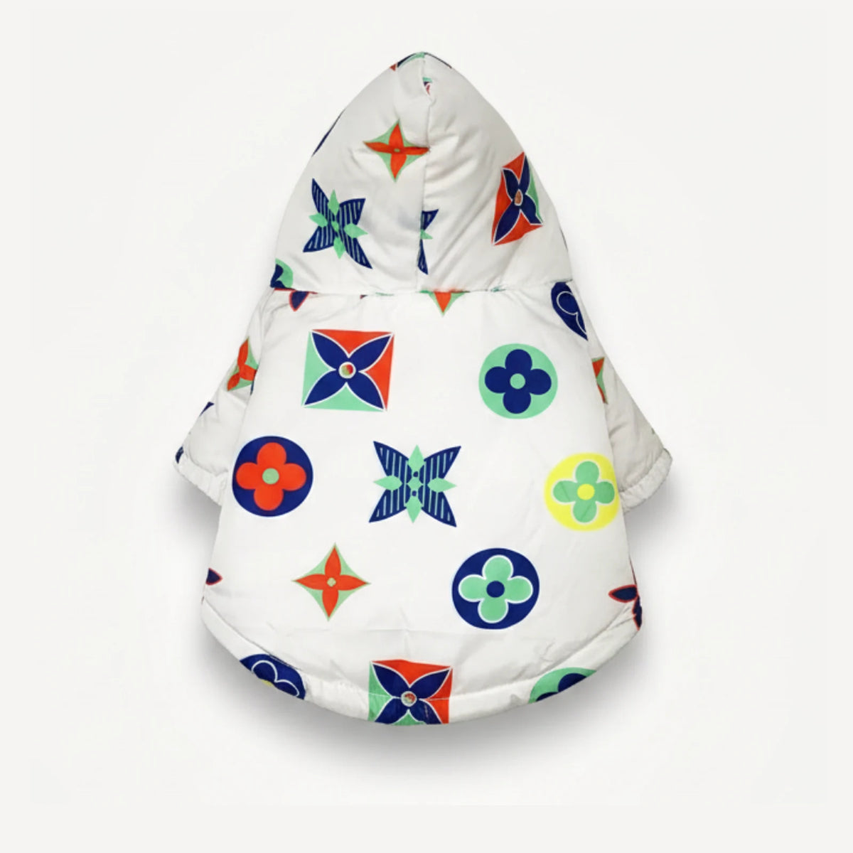 Multicolour Monogram dog jacket inspired by Louis Vuitton view 3