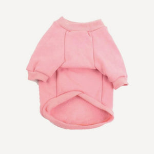 Pink dog sweatshirt inspired by Louis Vuitton view 2