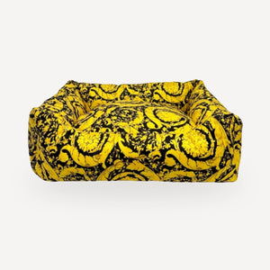 Couture Floral Dog dog bed view 4
