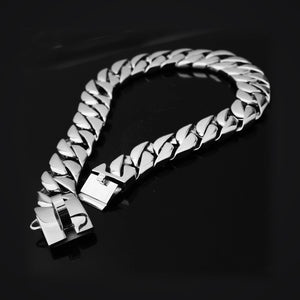 Cuban Link 30mm Dog dog collar view 3