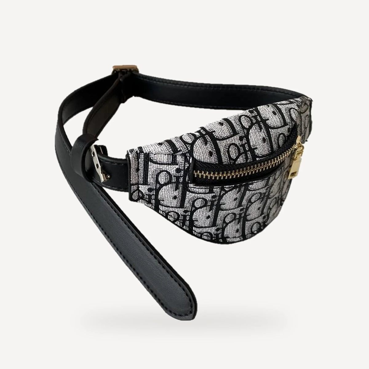 Designer Monogram Dog Bum dog bag view 9