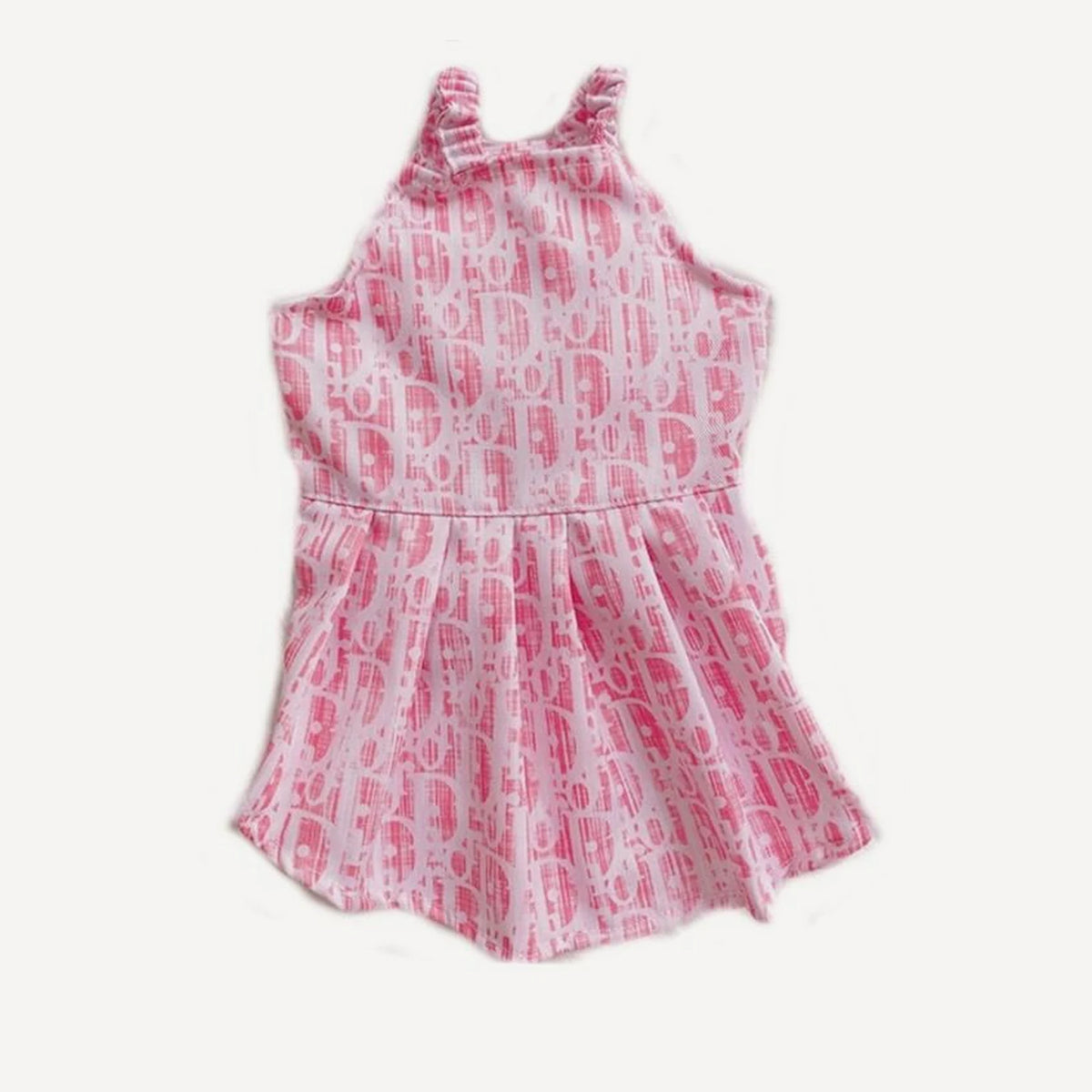 Oblique dog dress inspired by Dior view 8