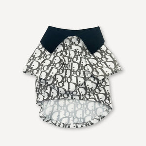 Oblique dog polo inspired by Dior view 7