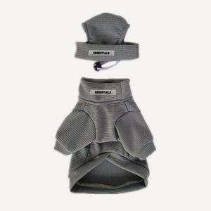 Sweatshirt dog hat inspired by Fear of God view 3