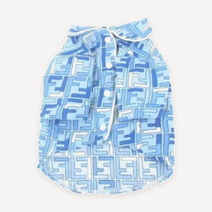 Ff Monogram Button dog shirt inspired by Fendi view 13