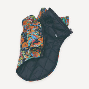 Floral dog vest inspired by Louis Vuitton view 9